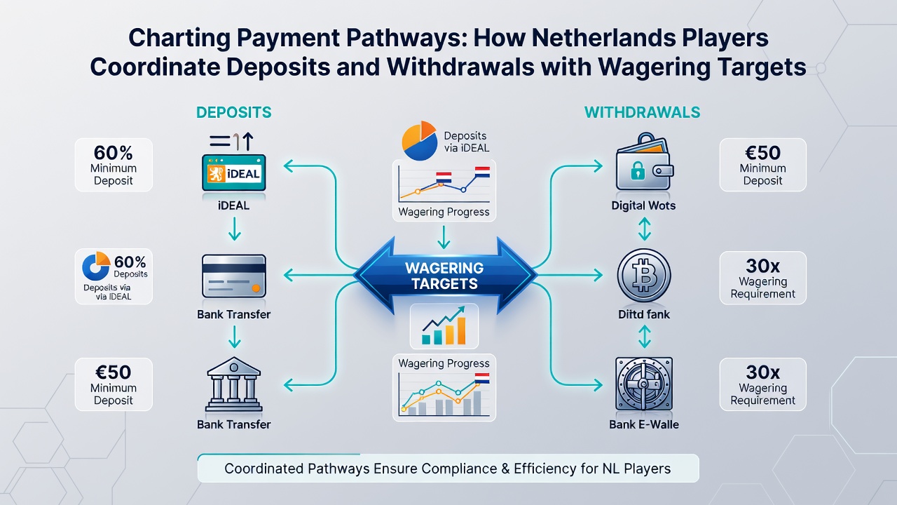 Overzicht van betalingsroutes en timing bij Nederlandse online casino's