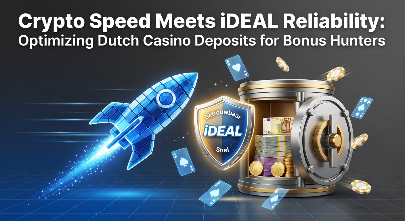 Grafiek met crypto-transactiesnelheden vergeleken met iDEAL-stortingen in Nederlandse casinos, inclusief bonusvoorwaarden