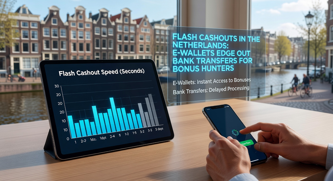 Voorbeeldscherm van een flash cashout via Skrill in een Nederlands online casino, met timer op 12 minuten