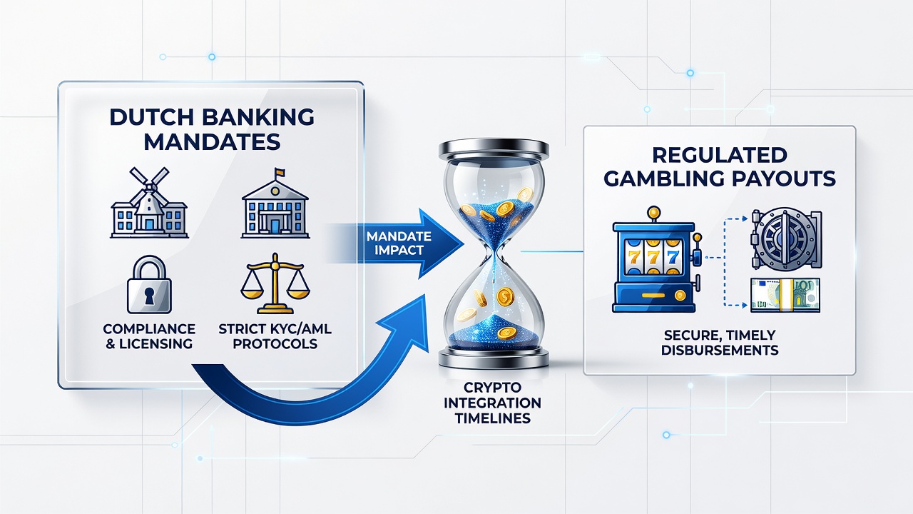 Overzicht van Nederlandse bankprocedures en crypto-integratie in kansspelen
