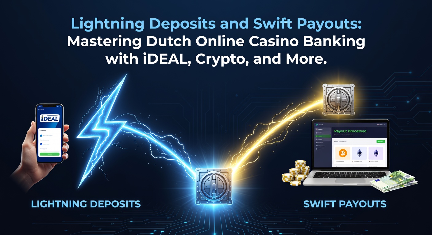 Grafiek met vergelijking van stortings- en uitbetalingstijden voor iDEAL, crypto en traditionele methodes in online casinos