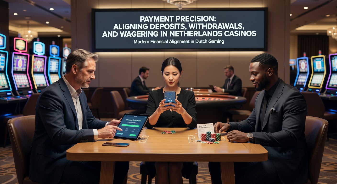 Visuele weergave van een casino dashboard met real-time tracking van stortingen, uitbetalingen en wagering progressie in Nederlandse context