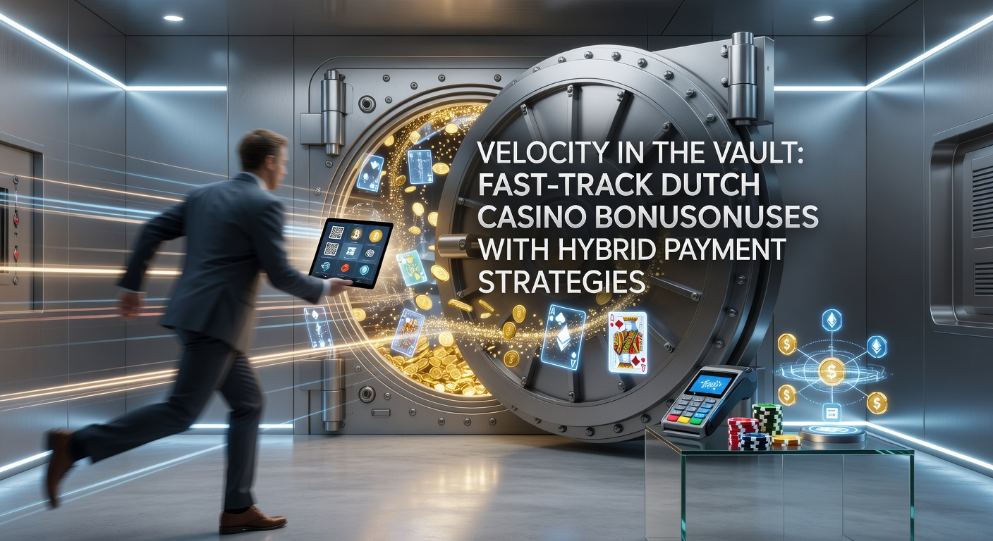 Grafiek met pijlen die snelheid van betalingen en bonusvervulling in Nederlandse online casinos illustreren, met hybride pijlen voor iDEAL, crypto en e-wallets